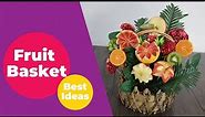 How to decorate a fruit basket for beginners