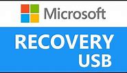 How to Make Recovery USB of Windows 7 / 8 / 8.1 /10 in 10 Seconds Without Any Software