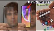 How to make a transparent phone with my old phone | transparent LCD display | transparent monitor