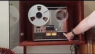 Vintage TEAC A-3300 SX Reel to Reel Tape Deck for sale.