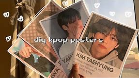 diy kpop posters ☺︎☺︎☺︎ stray kids & bts