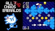 Sonic 2 Game Gear emerald locations Walkthrough EXPLAINED