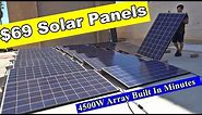 Dirt Cheap Used Solar Panels: 250W for $69 + Shipping