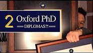 TWO Oxford University PhD Diplomas?! Unboxing, University Frames Review, and Self Reflections