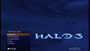Halo 3 title screen "Unforgotten"