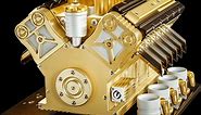 V12 Engine Espresso Machine