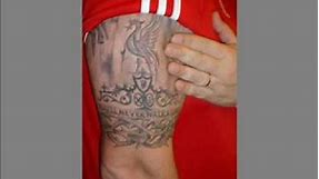 Tattoo Tribute To Liverpool FC