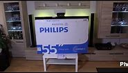 Philips Ambilight 55 Zoll Smart TV, 4K, UHD, Triple Tuner,