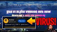 GTA 6 Alpha Test Gameplay Ad is a Virus!