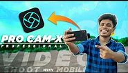 Pro Cam-X Camera For Professionals ONLY | SHOOT videos Perfectly