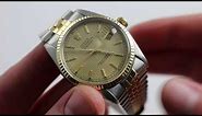 Rolex Datejust - Oyster Perpetual Datejust Ref. 16013 Watch Review