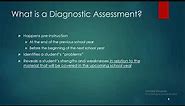 The Importance of Diagnostic Assessments