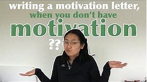 HOW TO WRITE A MOTIVATION LETTER tips & tricks to ace your application