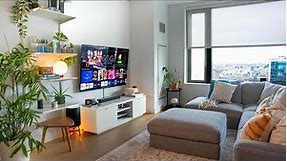 My Cozy and Modern Living Room Setup! (2024)
