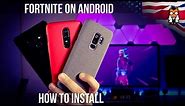 How to install Fortnite on Android / Samsung and get the Galaxy Man Skin