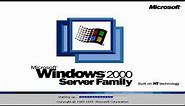Windows 2000 Server Family Startup