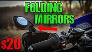 Cheap Folding DualSport mirrors