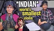 Indian WORLD'S SMALLEST VIOLIN! - Full Parody (AJR)