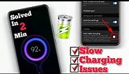 Slow charging issues on Xiaomi || turbo charging not showing || 100% solved