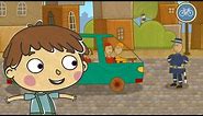 Car Toons compilation. In the old town. Toy car cartoons full episodes.