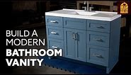 How to Build a Bathroom Vanity | For Beginners