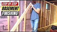 How to Finish a Basement From Start to Finish! (DIY Basement Renovation and Remodeling Guide)