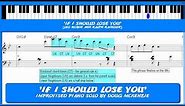 'If I Should Lose You' V2 - Jazz piano Lesson