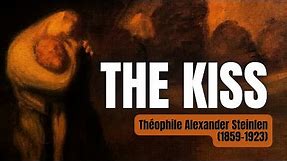 The Kiss by Théophile Alexander Steinlen (1859-1923)