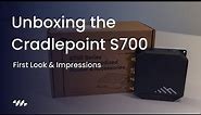 Unboxing the Cradlepoint S700 Router: First Look & Impressions