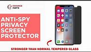ANTI-SPY Privacy Screen Protector Tempered Glass for iPhone X/ XS/ 11 Pro