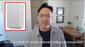 Verizon's NEW 5G Home Internet Gateway - Wow!