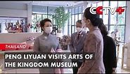 Peng Liyuan Visits Arts of the Kingdom Museum in Thailand