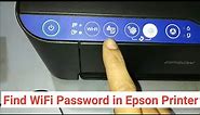 How to find WiFi password in epson printer