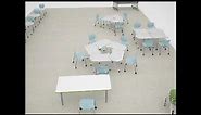 Flexible Classroom Design - Koi Desks by Paragon Furniture