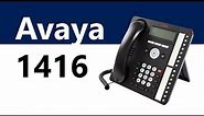 The Avaya 1416 Digital Phone - Product Overview