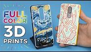 Colorful 3D Prints on a Single Extruder Printer // Artistic Phone Cases