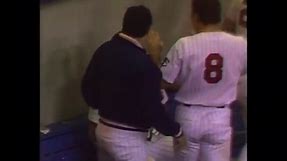 Ken Dayley comes out of the bullpen to... - The Twins Almanac