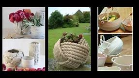 40 Rope Decor Ideas - DIY Home Decor - Nautical Rope Decorations