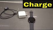 Galaxy Watch 4-How To Charge The Smartwatch-Easy Tutorial