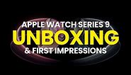 Apple Watch Series 9 Unboxing | 45mm, Midnight w/ Nike Green & Blue Sport Loop