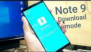 Samsung Note 9 Download Mode