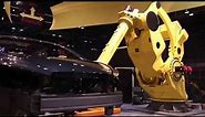 Huge FANUC Robot Lifts A Whole Car Body for Robotic Engine Assembly