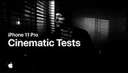 iPhone 11 Pro cinematic tests — Apple