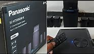 Panasonic 5.1home theater/Panasonic sc ht550gw k home theater unbox and overview