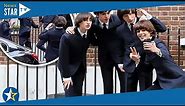 Up and coming stars playing The Beatles in new Brian Epstein biopic Midas Man pose for selfies7 3731
