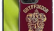 Head Case Designs Officially Licensed Harry Potter Gryffindor Quidditch Deathly Hallows X Hard Back Case Compatible with Apple iPhone 14 Pro