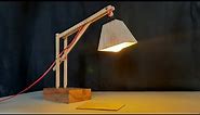 How To Make Extremely Cool Desk Lamps - XuriDIY !