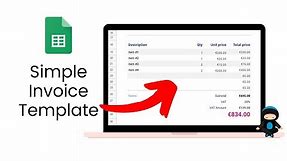 How To Create A Simple Invoice In Google Sheets: A Beginners Guide