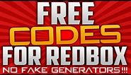 FREE Codes For Redbox | HOW TO Get Free Promo Codes For Redbox | NO FAKE GENERATORS!!!!