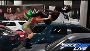 WWE 2K18 SMACKDOWN LIVE BIANCA BELAIR VS NATALYA (NAOMI ATTACKS IN BACKSTAGE)